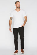 Men's Cotton Linen V-Neck Tee - view 15