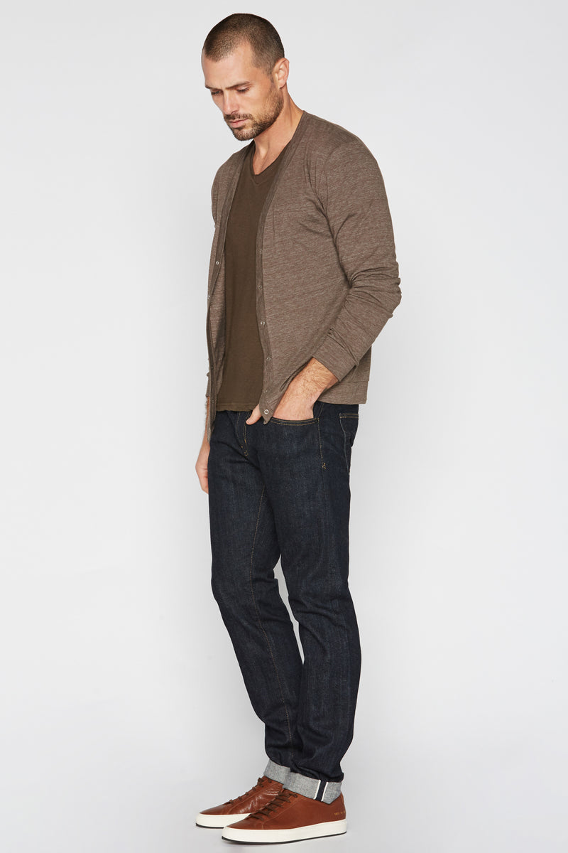 Men's Tri-Blend Cardigan Sweater – Mika Jaymes