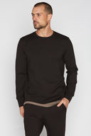 Men's Performance Ponte Top Stitch Crew Neck Sweatshirt - view 4