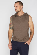 Men's Sleeveless Tri-Blend Hoodie - view 14