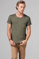 Men's Modal Pocket Sailor Crew Neck Tee - view 11