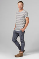 Men's Pocket Sailor Crew Neck Tee - Retro Stripe - view 2