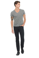 Men's Novelty Texture V-Neck - view 17