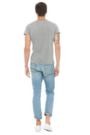 Men's Novelty Texture V-Neck - view 18