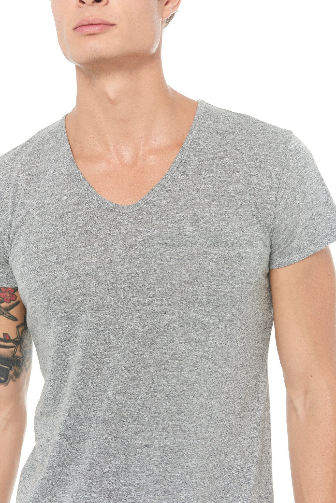 Men's Novelty Texture V-neck – Mika Jaymes