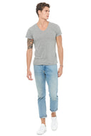 Men's Novelty Texture V-Neck - view 11