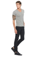 Men's Novelty Texture V-Neck - view 4