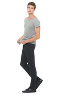 Men's Novelty Texture Wide Neck Tee - view 15